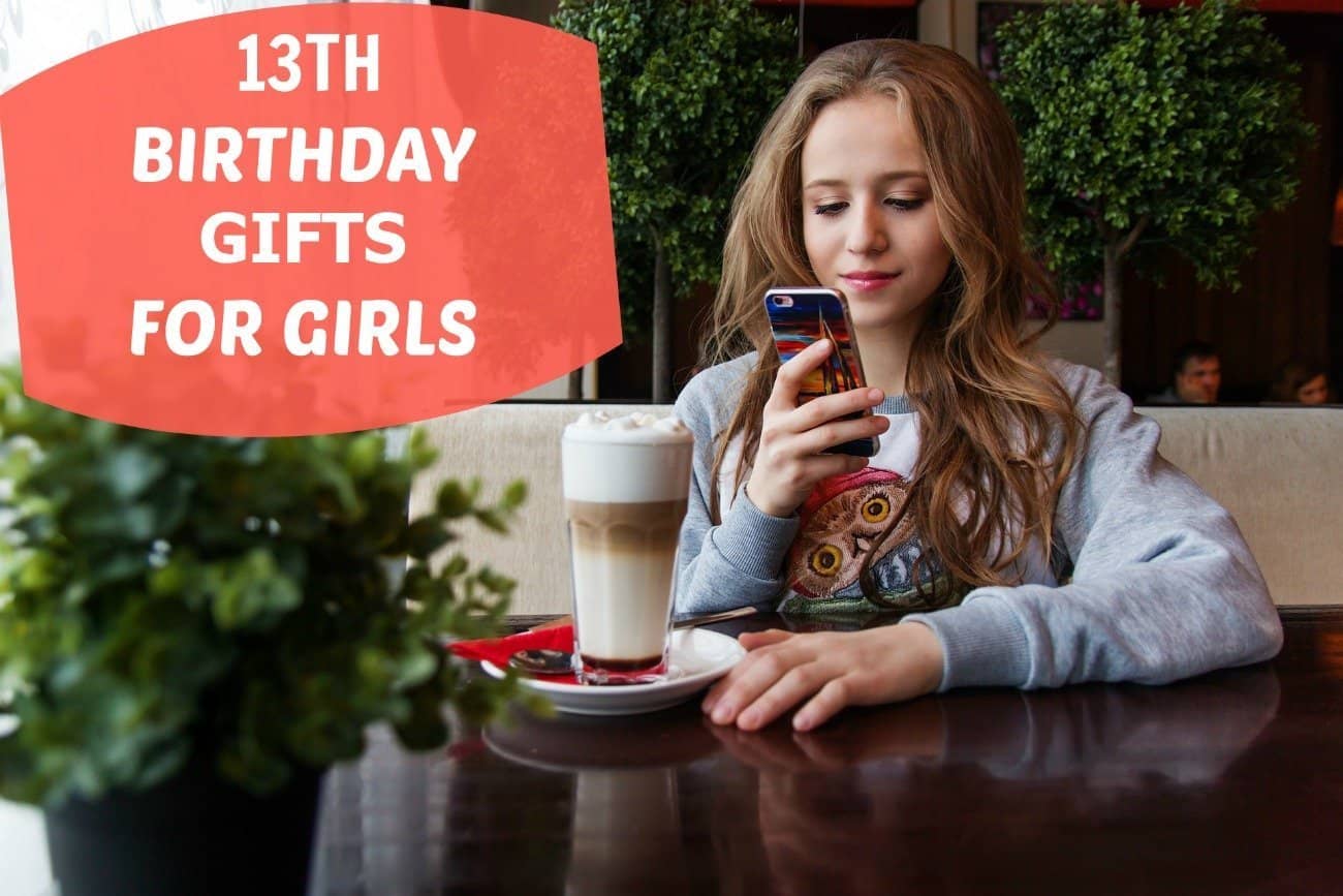 13th birthday gifts for girls