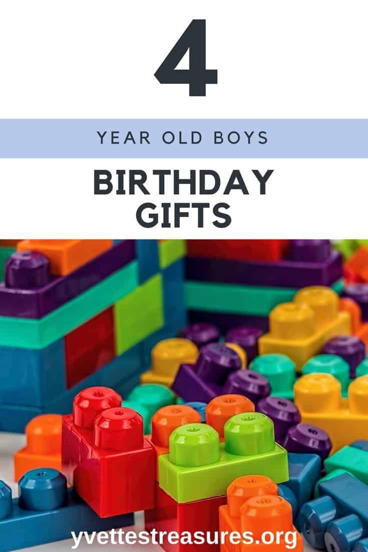 birthday gift ideas for 4 year old boys