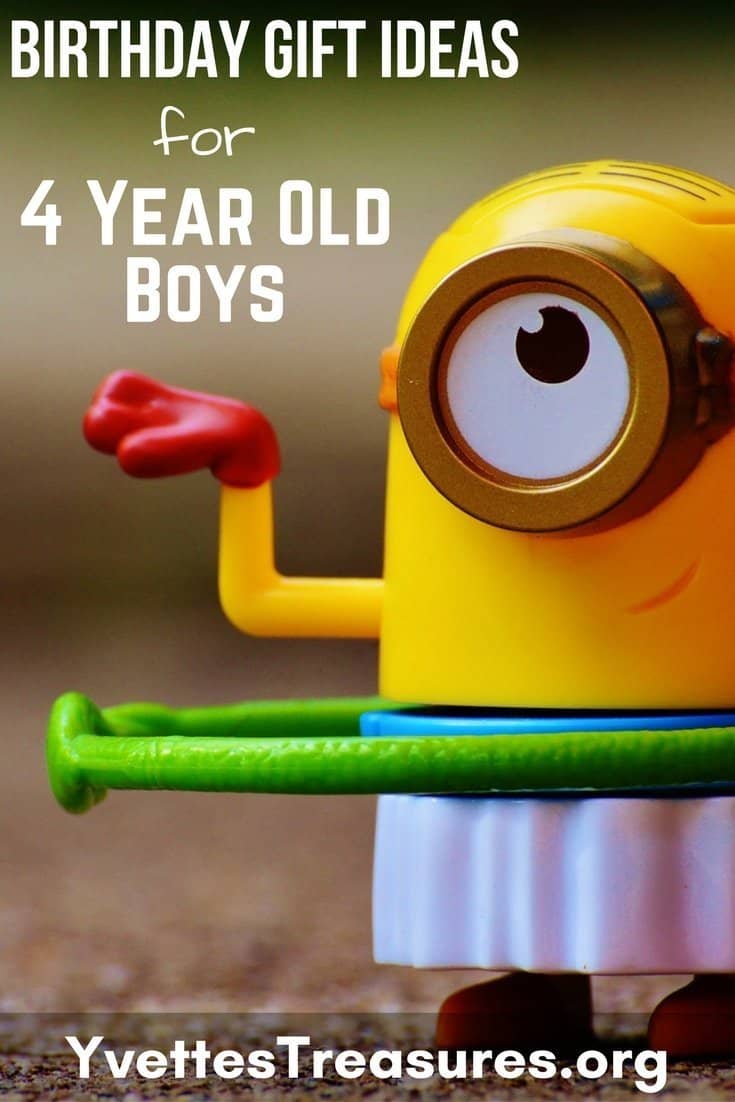 birthday gift ideas for 4 year old boys