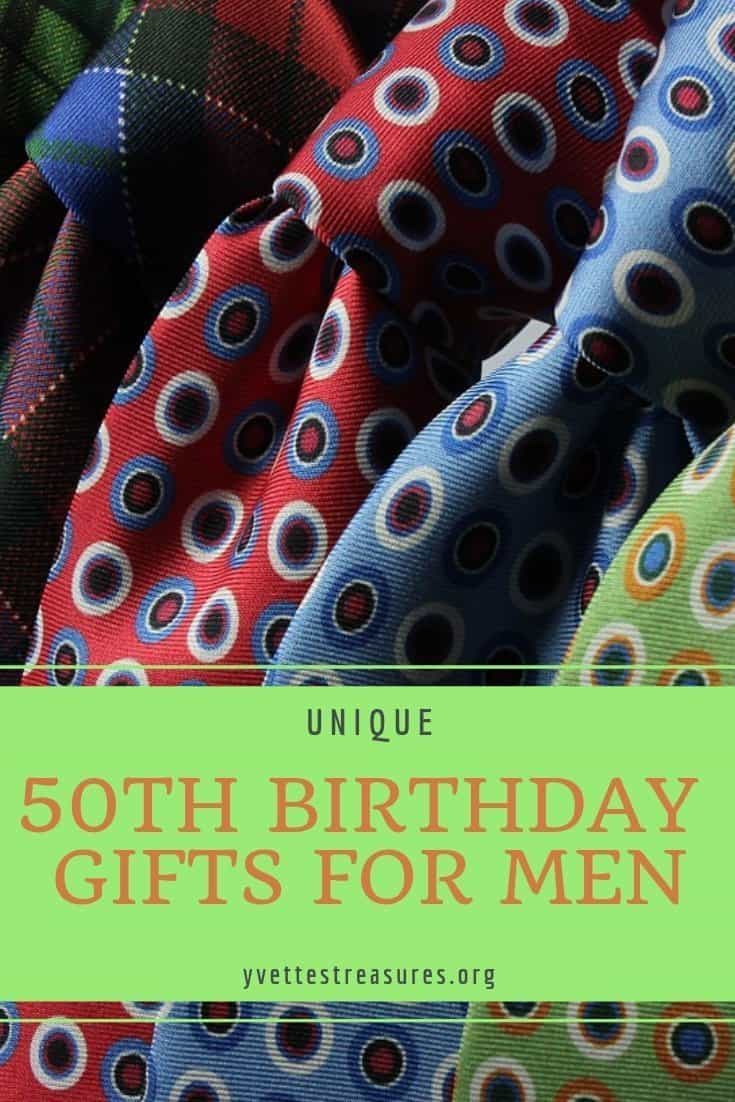 Unique 50th Birthday Gifts Men