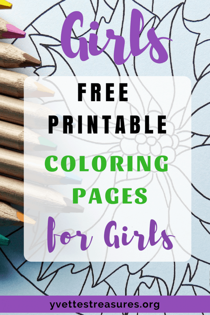 free coloring pages for girls