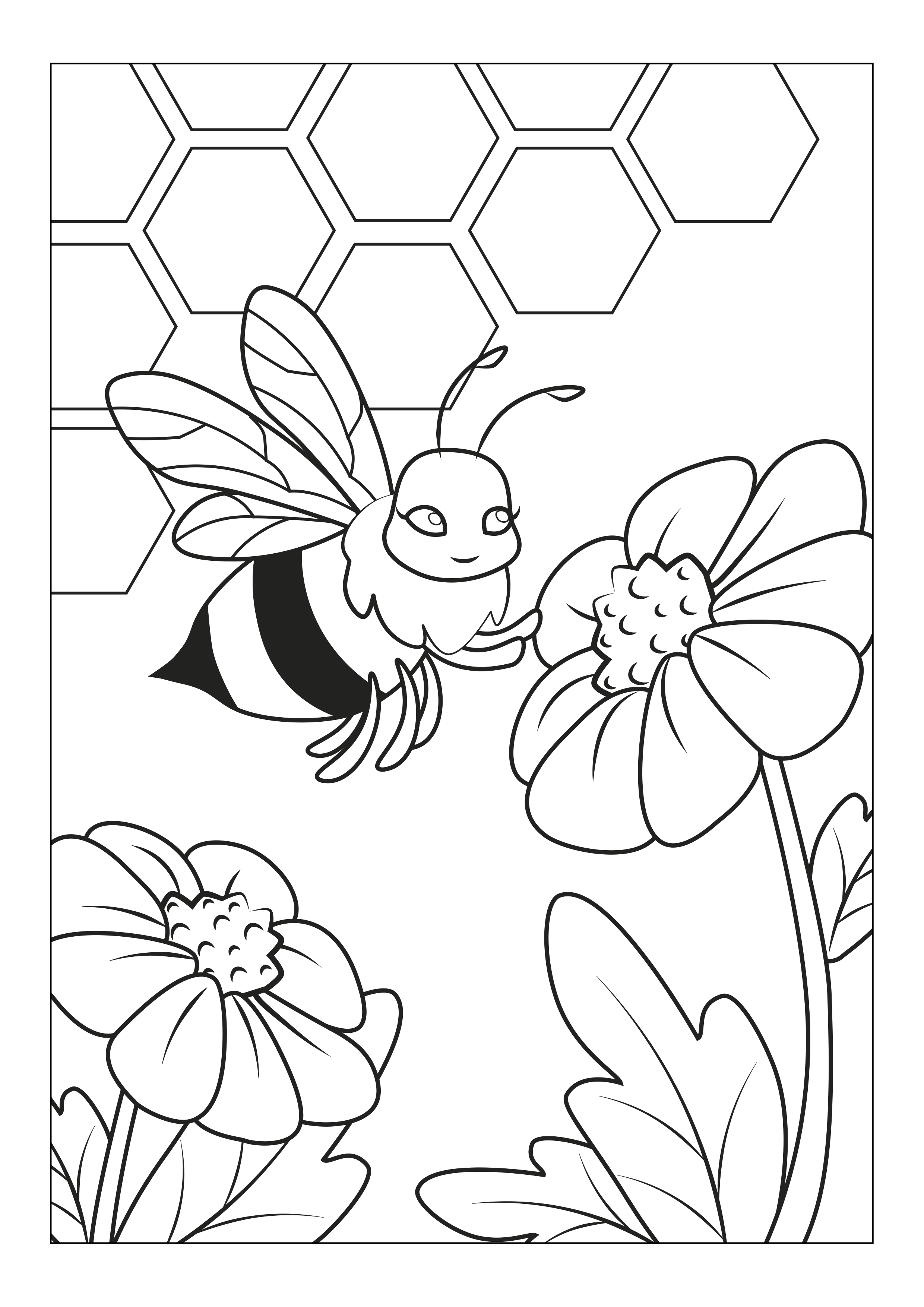 Free Online Coloring Pages With Super Cool Bugs - Best Online Gift Store