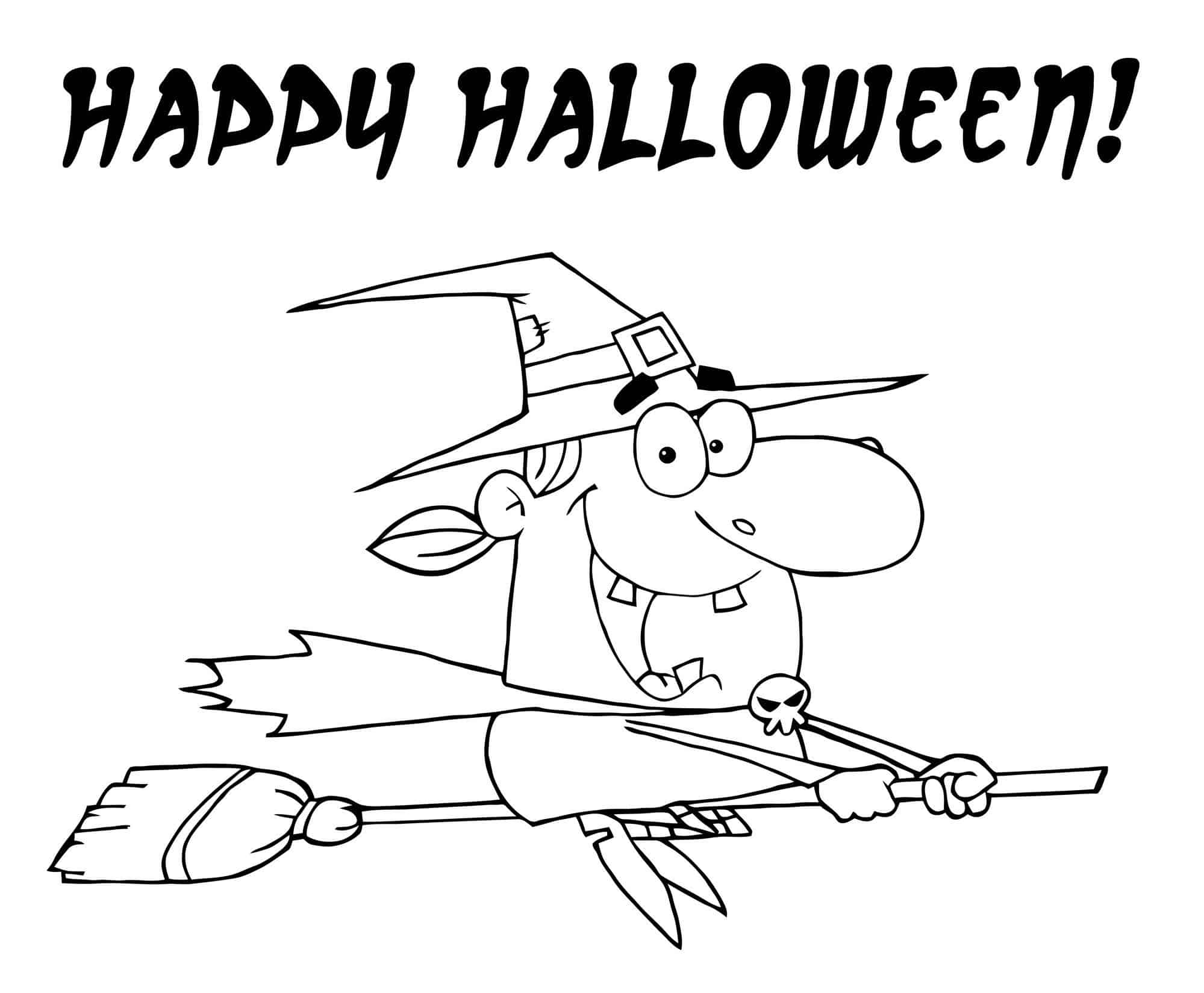 free Halloween coloring pages for kids