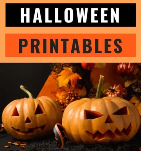 Halloween printables kids free