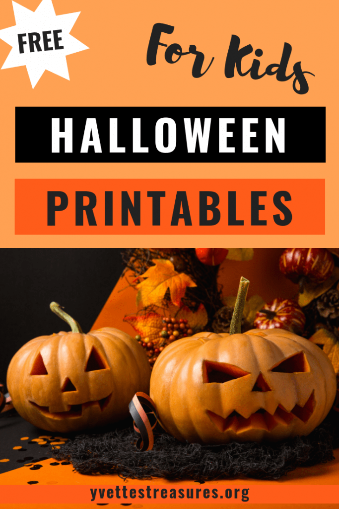 free Halloween printables kids