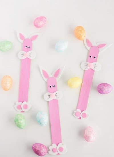 Easter Craft Easter Bunny Craft Sticks