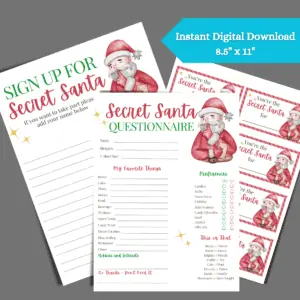 Secret Santa Questionnaire