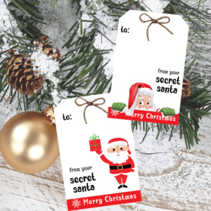 Secret Santa Gift Tags