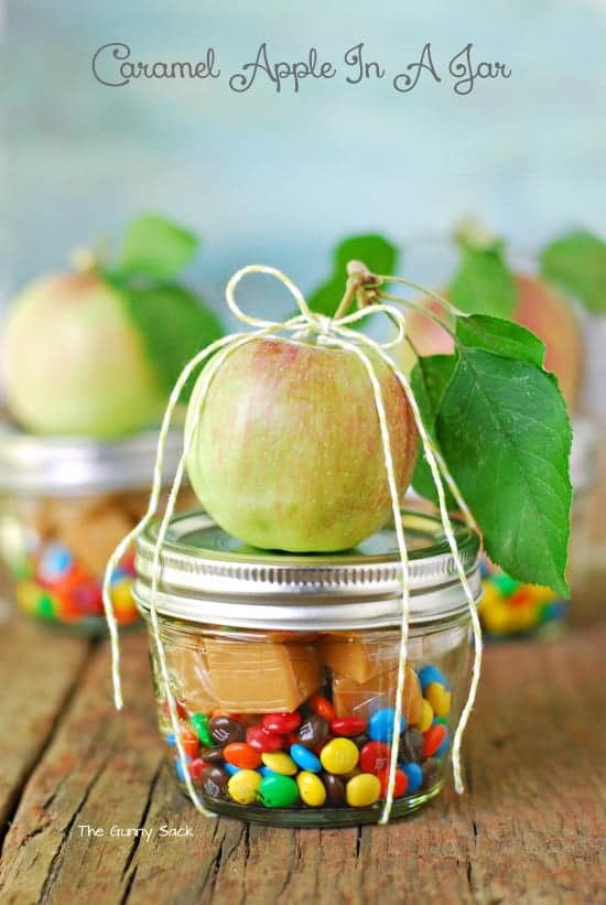 Caramel Apple In A Jar