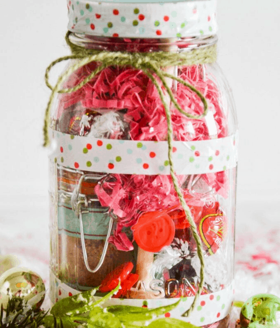 Christmas jar gifts