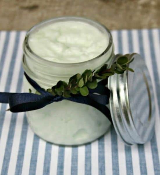 Homemade Aftershave Lotion