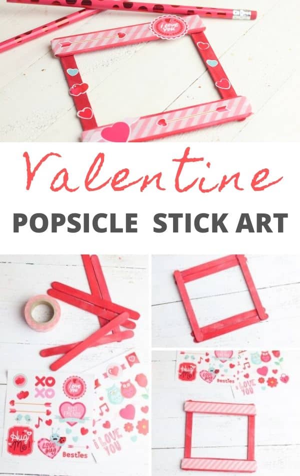 Valentine's day picture frames