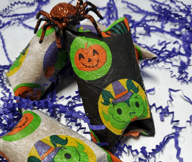 DIY Halloween treat bags