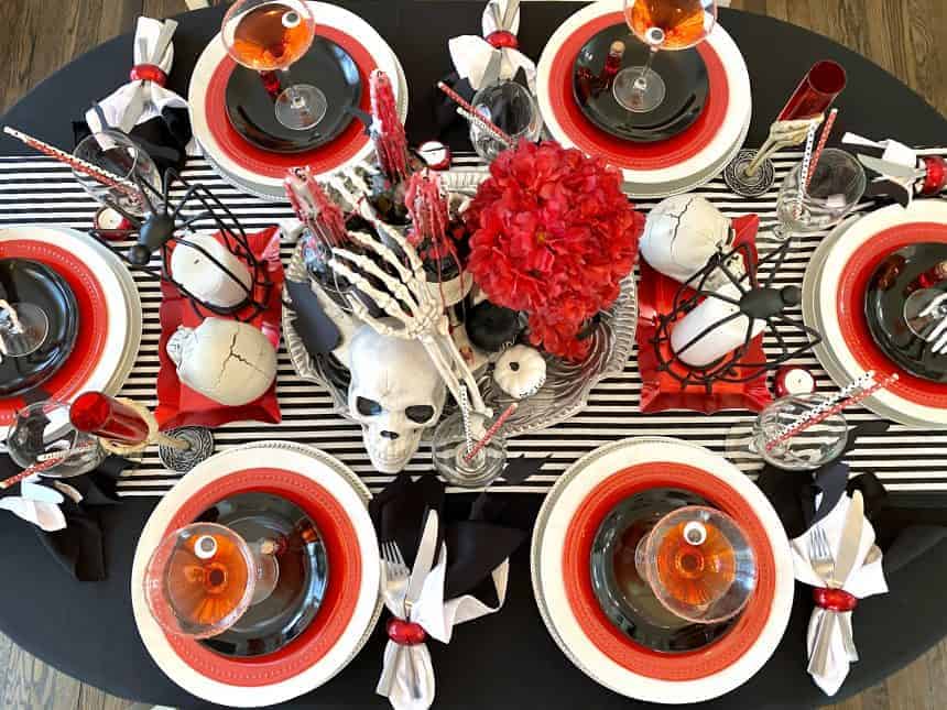 Halloween dinner party for adults