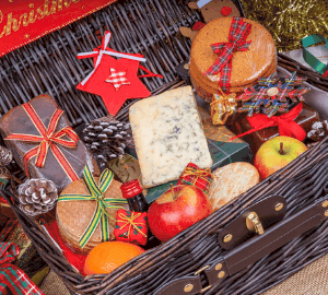 Christmas gourmet gift baskets