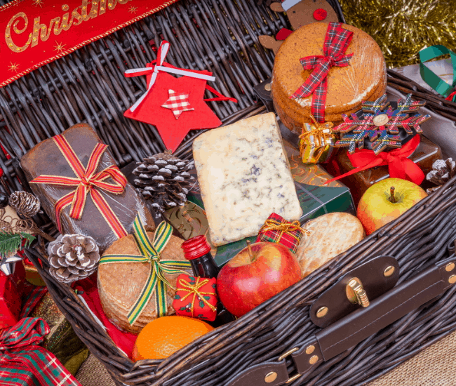 gourmet Christmas gift baskets