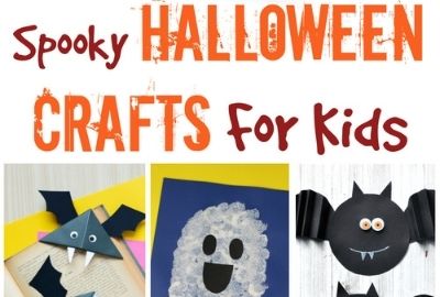 spooky Halloween crafts for kids