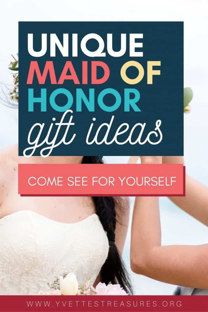 maid of honor presents
