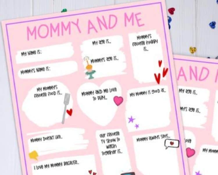Mothers Day Card Free Printable