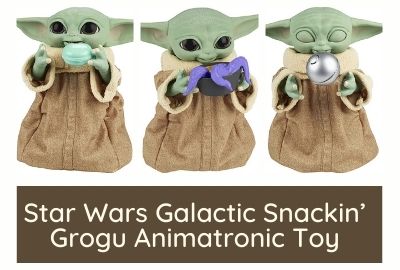 Galactic Snackin’ Grogu Animatronic toy