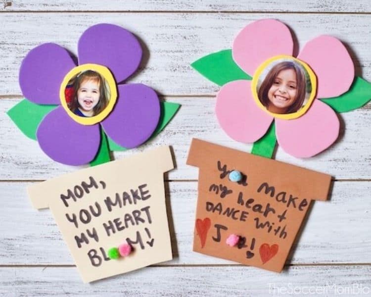 mothers day flower craft