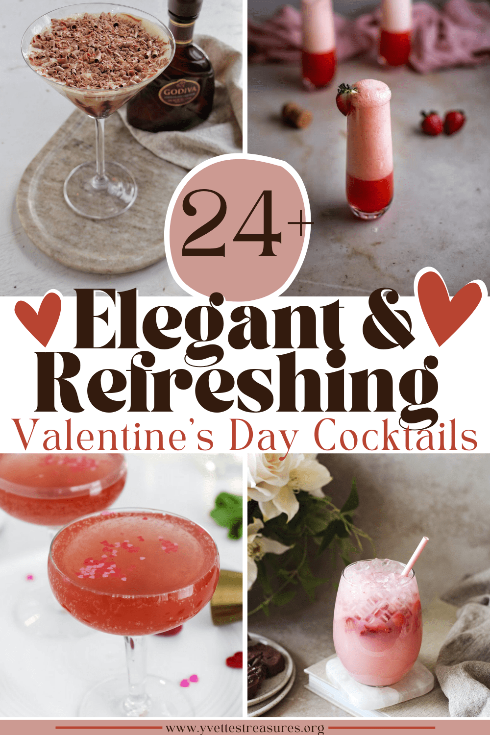 24 Elegant and Romantic Cocktails For Valentine’s Day Best Online