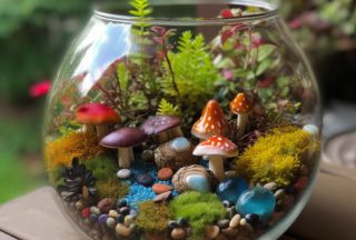 DIY kids terrarium