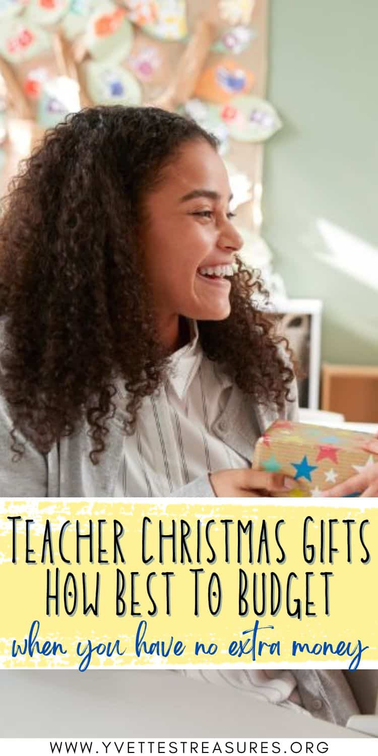 HOW BEST TO BUDGET FOR TEACHER CHRISTMAS GIFTS