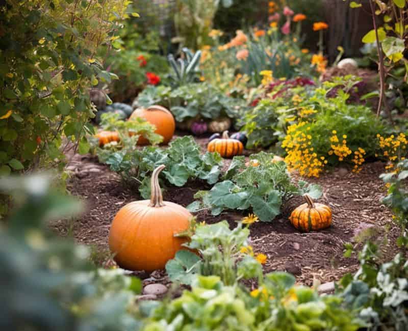 Halloween pumpkin farm