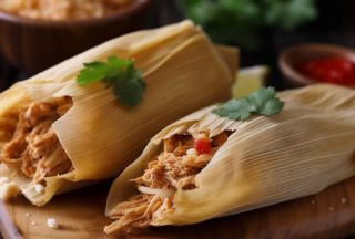 Homemade tamales