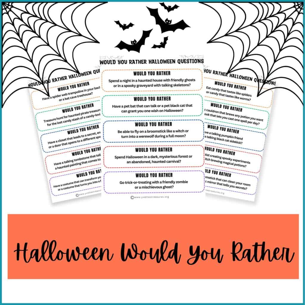 Would You Rather Halloween Questions (2)