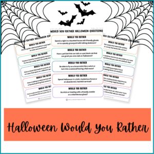Would You Rather Halloween Questions (2)