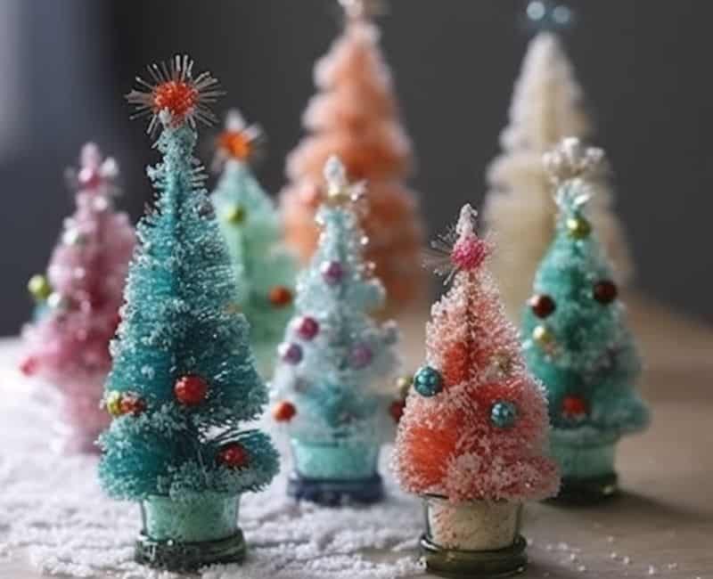 mini Xmas trees