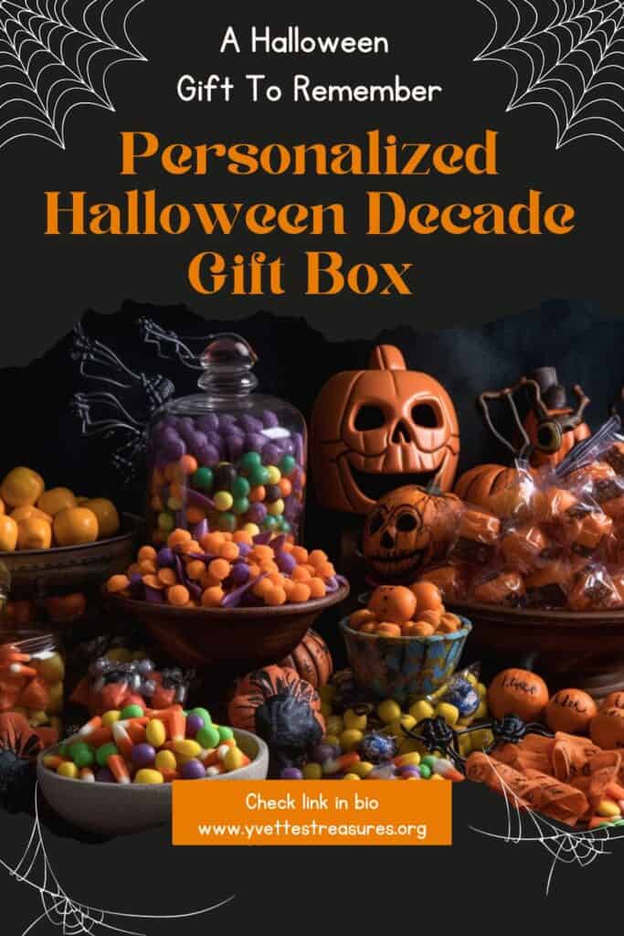 personalised Halloween gift box