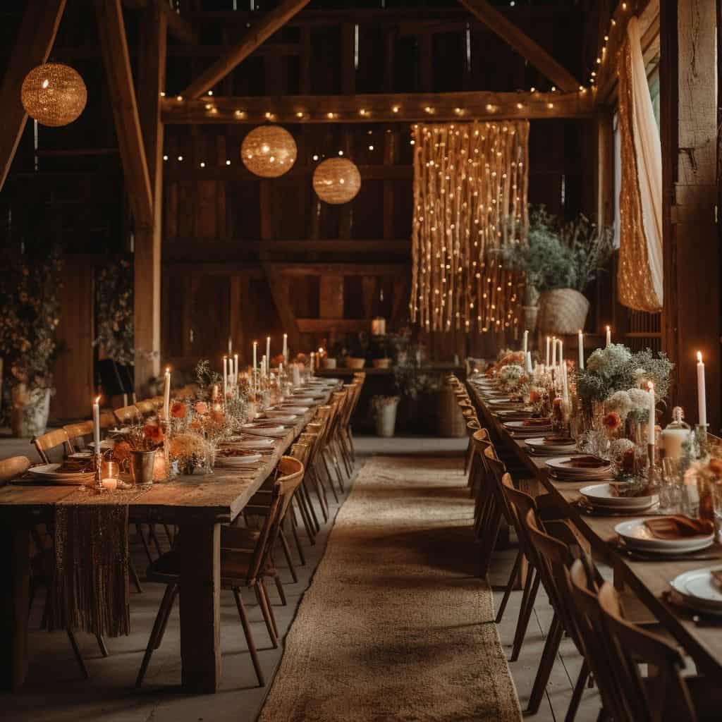 rustic wedding venue