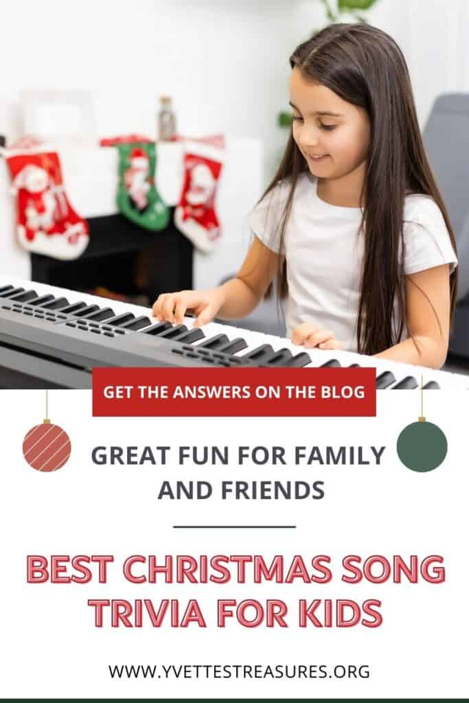 CHRISTMAS SONG TRIVIA GAME IDEAS