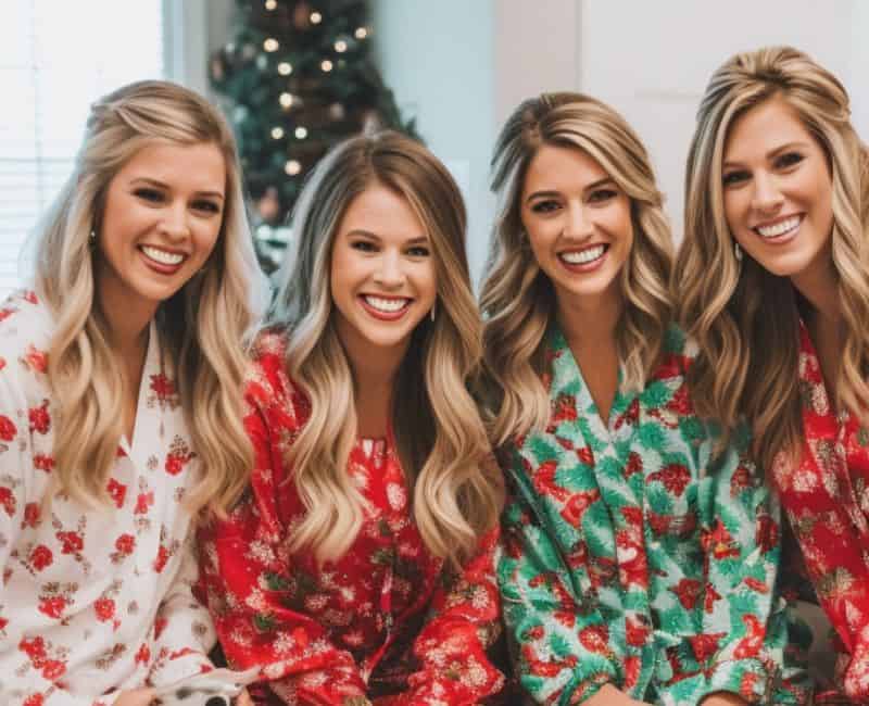 Christmas pajama party ideas