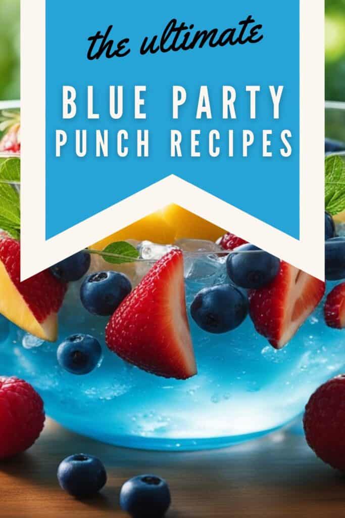 blue party punch recipes