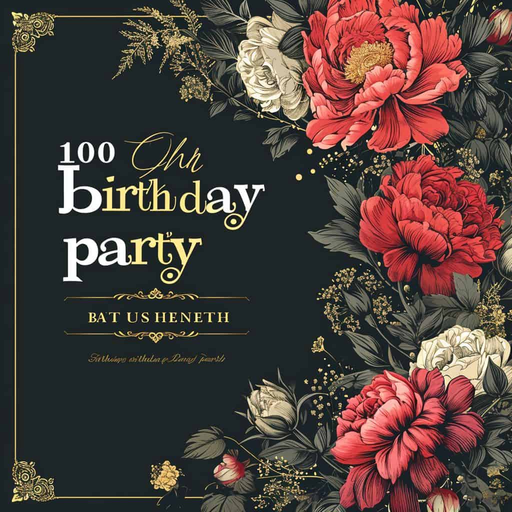100th birthday card ideas