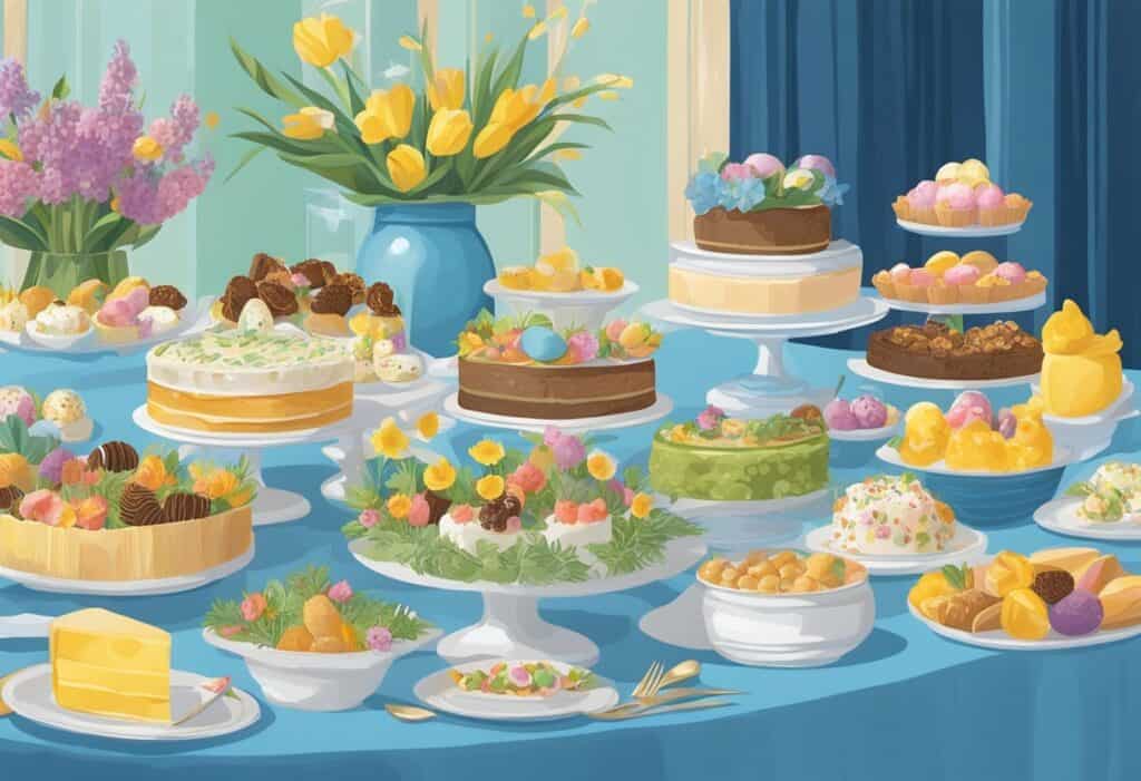 Pittsburgh Blue Easter desserts
