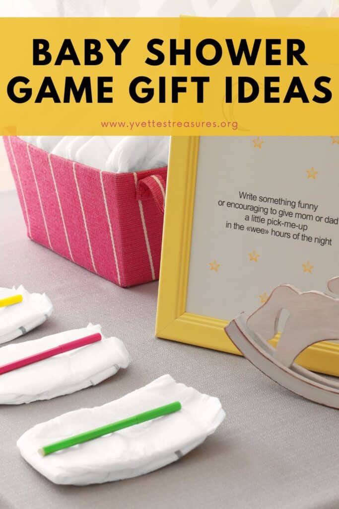 top baby shower game gift ideas