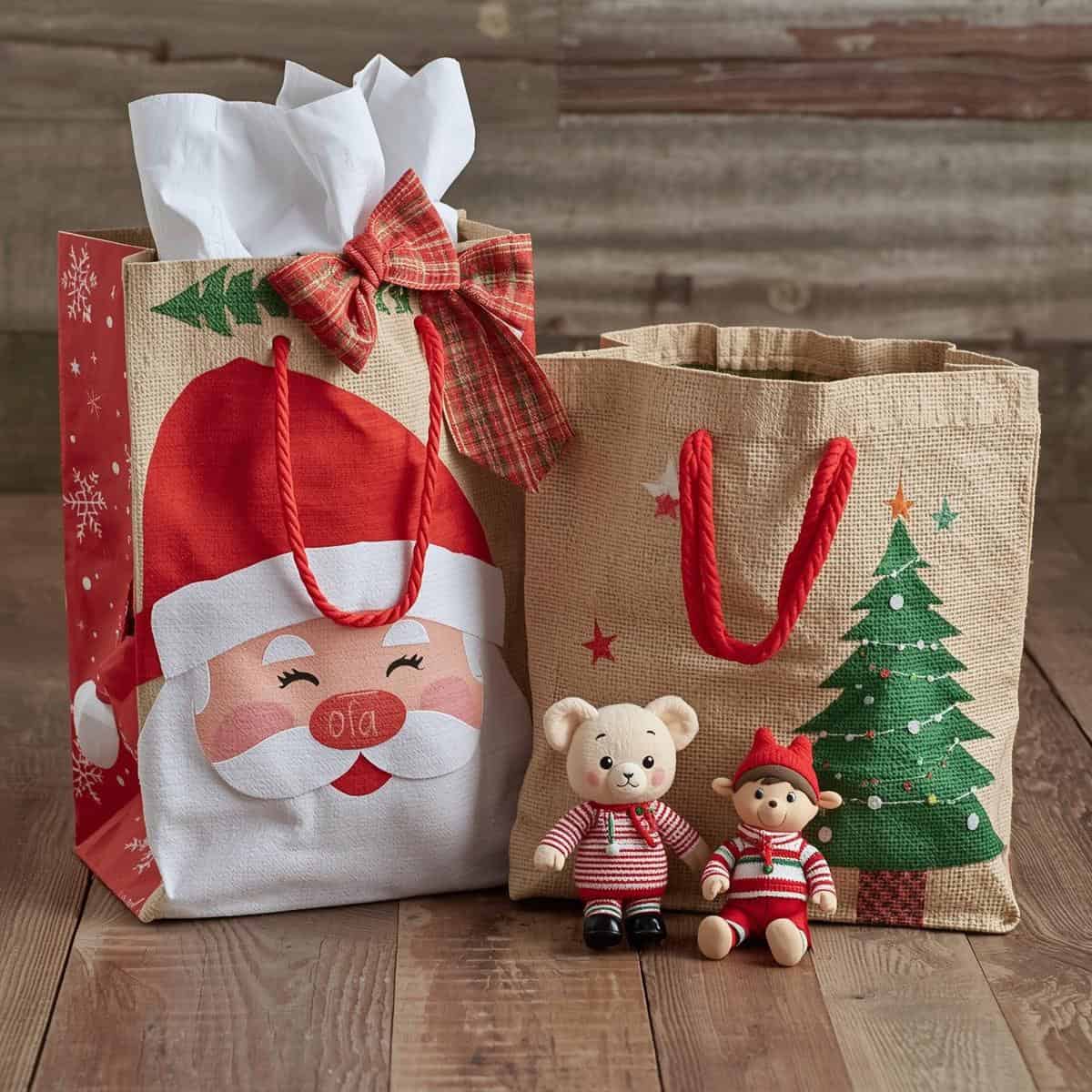 Christmas Gift Bag Ideas for Preschoolers